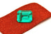 Chatham lab created green emerald 2.02ct 9.04x7.02x4.80mm new loose gemstone