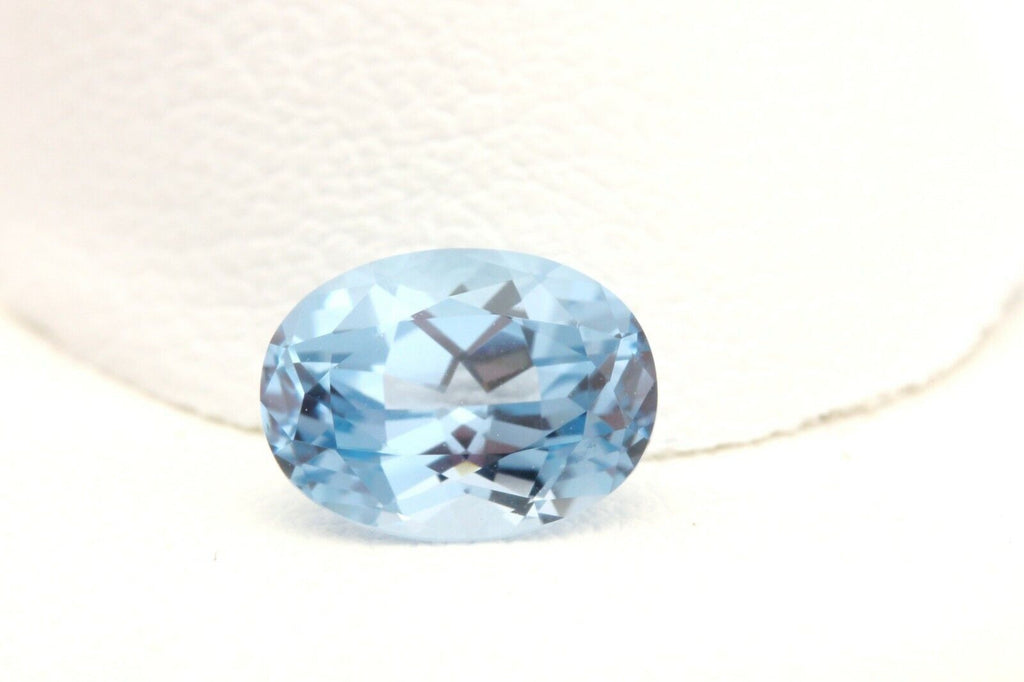 Chatham lab grown blue spinel 8x6mm oval 1.52ct new loose gemstone