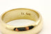14k yellow gold plain solid wedding band ring size 7 5.8mm 7.04g vintage estate