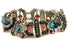 Ayala Bar bracelet 6.5 inch magnet clasp fashion costume estate vintage