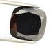 12.90 carat black treated diamond cushion cut 13.58 x 12.71 x 7.22 mm NEW