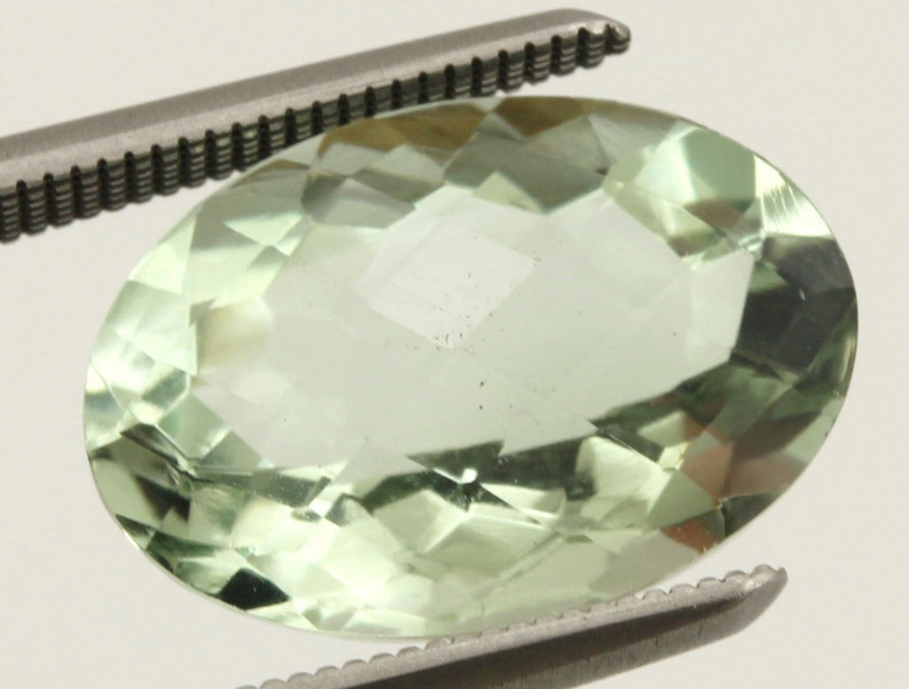 14x10mm oval green amethyst 10.54ctw matched pair (2pcs) loose gemstones new