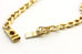 18k yellow gold curb bracelet chain box clasp 7.5 inch 3.75mm 7.69g vintage