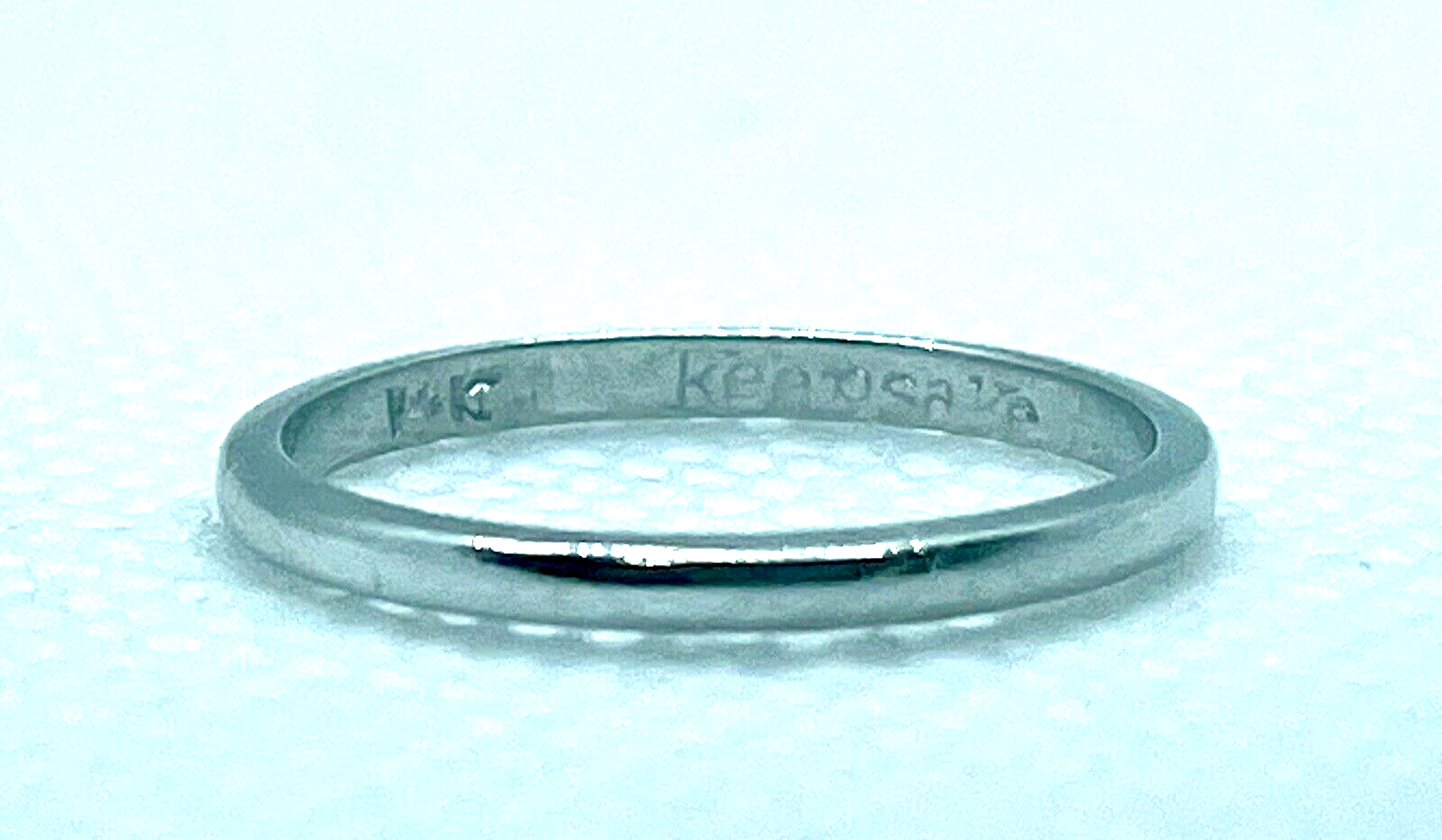 Keepsake 14k white gold ring deals