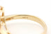 14k yellow gold 0.84ctw vintage diamond 7 stone ring size 6.75 5.95g estate