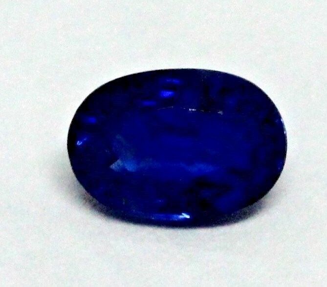 loose natural oval cut blue sapphire 0.75ct 6.10 x 4.20 x 2.98 mm new gemstone