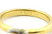 platinum 18k yellow gold 1ct round solitaire engagement ring size 5 3.57g estate