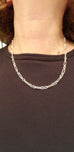 925 Sterling Silver Paperclip Chain Necklace for Teen Women and Men 20 inch
