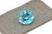 loose natural Swiss blue topaz round cut 2.89ct 8.23-8.30x5.84mm new gemstone