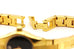 pulsar quartz watch stainless steel gold tone 6.5 inch 16mm round not working