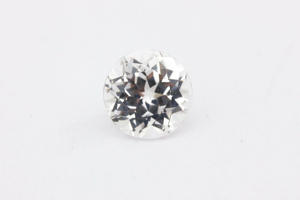 Chatham lab grown created white sapphire 1.82ct 7mm round brilliant loose new