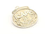 sterling silver ICAPP college pin pendant brooch 1 inch 6.44g estate vintage