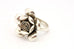 925 sterling silver flower ring size 8 vintage estate 7.9g