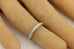 Platinum eternity 0.45ctw round diamond wedding band engraved 3mm ring size 5.5