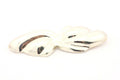 MEXICO TM-104 925 sterling silver pin brooch 2.75 inch 16.1g estate vintage