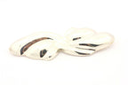 MEXICO TM-104 925 sterling silver pin brooch 2.75 inch 16.1g estate vintage