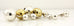 vintage estate silver brass balls dangle drop pierced earrings 2.75 inch 18.84g