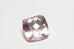 15x15 square natural rose quartz 11.83ct checkerboard cushion 15.04x15.03x9.16mm