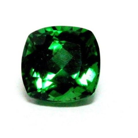 Tsavorite garnet 1.09ct square cushion natural 5.76x5.70x4.09mm transparent