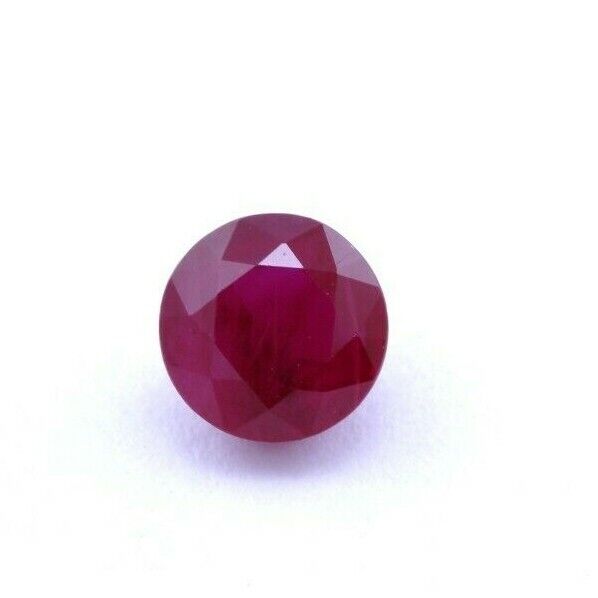 round cut red ruby 1.02ct 5.45-5.49x3.79mm natural loose gemstone new