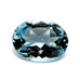 natural aquamarine 1.02ct 8x6 oval 7.91x6.03x3.63mm transparent blue gemstone
