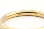 14k yellow gold 2mm size 6.5 comfort fit wedding band 2.48g womens ring new