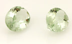 14x10mm oval green amethyst 10.54ctw matched pair (2pcs) loose gemstones new