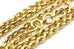14k yellow gold rope chain necklace 16 inch 2.9mm 12.02g vintage estate 585