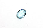 natural aquamarine 1.02ct 8x6 oval 7.91x6.03x3.63mm transparent blue gemstone