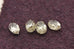 matched pair loose natural diamond briolettes 0.72ctw J-L VS2-SI2 3.7x2.6mm new