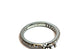 platinum engagement ring semimount 0.54ctw round diamond size 6.5 estate 4.83g