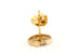 14k yellow gold single stud earring Hong Kong estate 0.3g