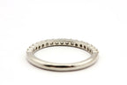 Platinum .23ctw round diamond anniversary wedding band size 6.75 ring NEW 3.02g