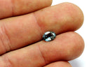 natural aquamarine 1.02ct 8x6 oval 7.91x6.03x3.63mm transparent blue gemstone