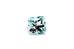 natural aquamarine 1.85ct 7x7 square radiant 7.24x7.21x5.40mm transparent blue