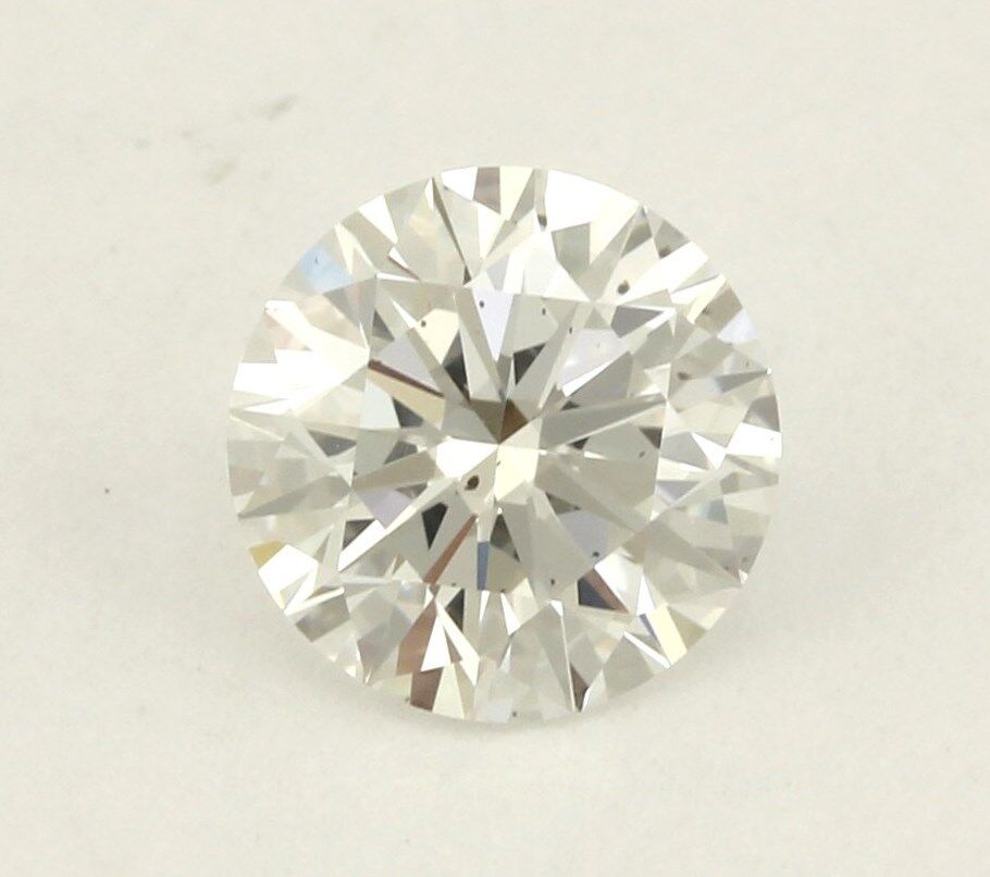 GIA loose 1.74 carat round brilliant diamond E SI1 7.64 - 7.69 x 4.74 mm estate