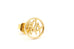 14k yellow gold single stud earring Hong Kong estate 0.3g