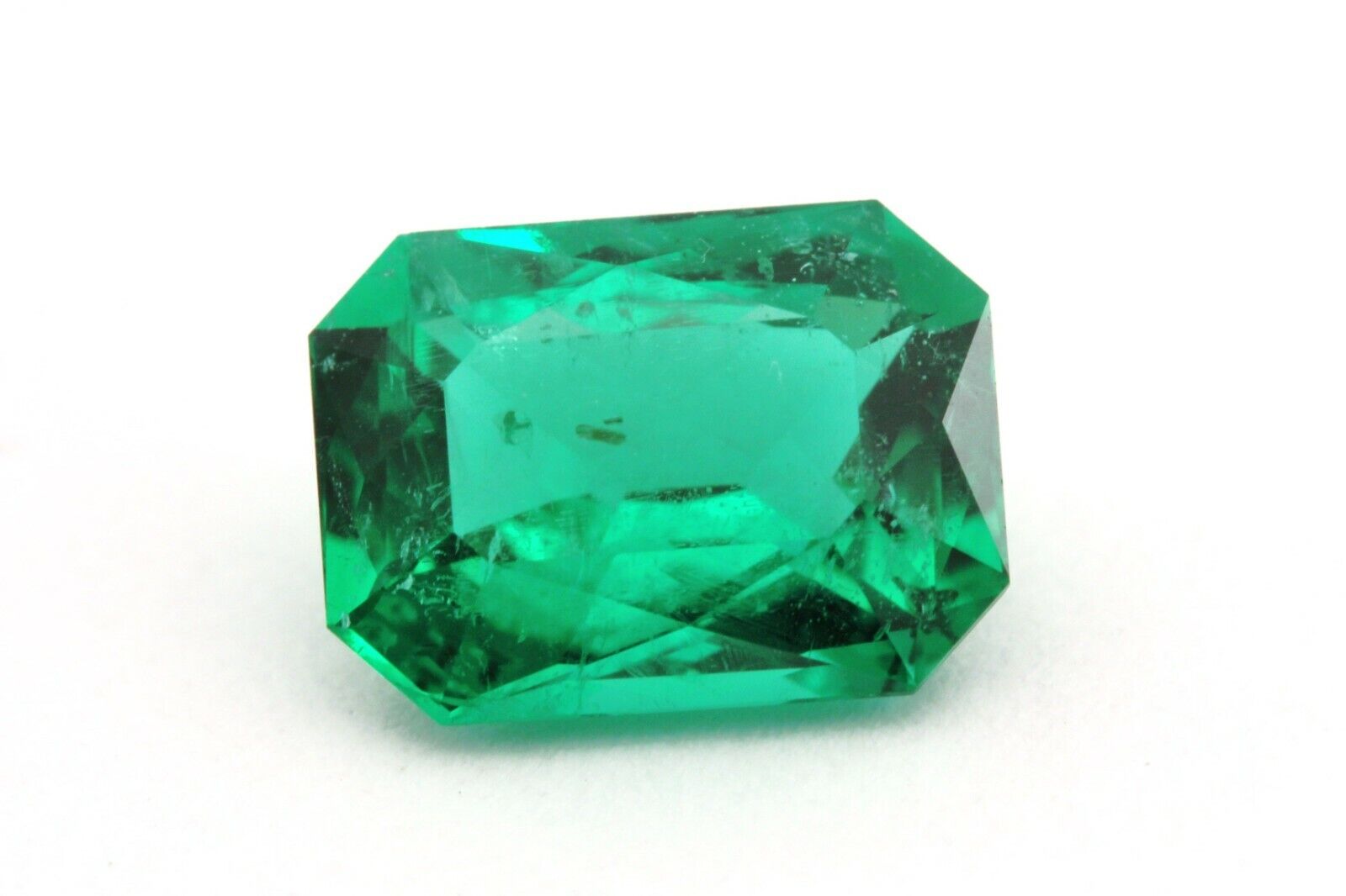 Natural Green Emerald 0.95 carat Radiant cut 7.22x5.31x3.58mm loose gemstone NEW