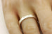sterling silver men's square wedding band man's ring 4.7g size 10 4.8 x 1.2 mm