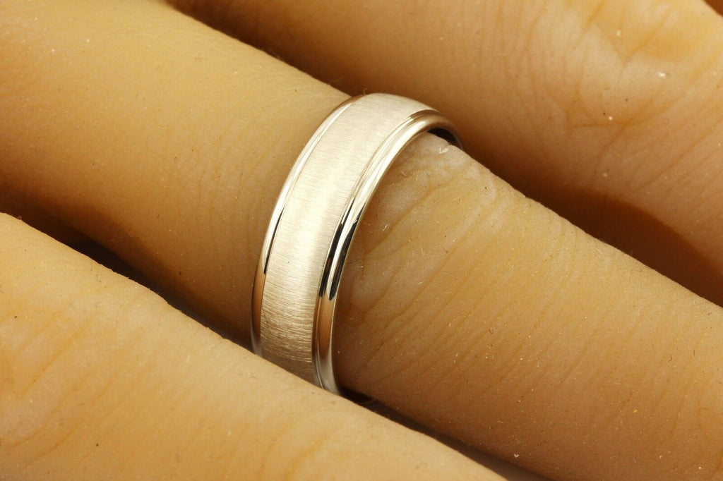 2 mm comfort fit band in 14 karat white gold — Vintage Jewelers & Gifts,  LLC.