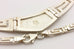 i26 925 sterling silver lab created opal 16 inch Greek key necklace 20.55g