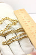 14k yellow gold rope chain necklace spring ring 19 inch 3mm 14.77g vintage