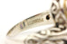 EFFY 18k 925 sterling silver purple amethyst blue topaz ring size 6.5 9.19g