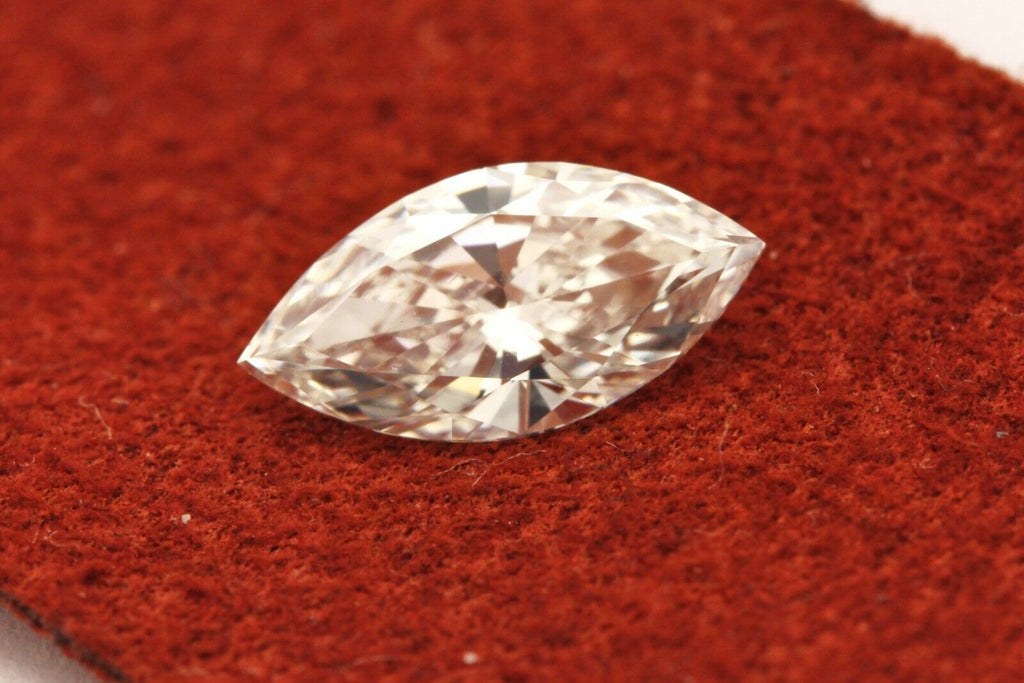 GIA marquise diamond 0.62ct G VS1 natural loose 9.04x4.59x2.71mm estate vintage