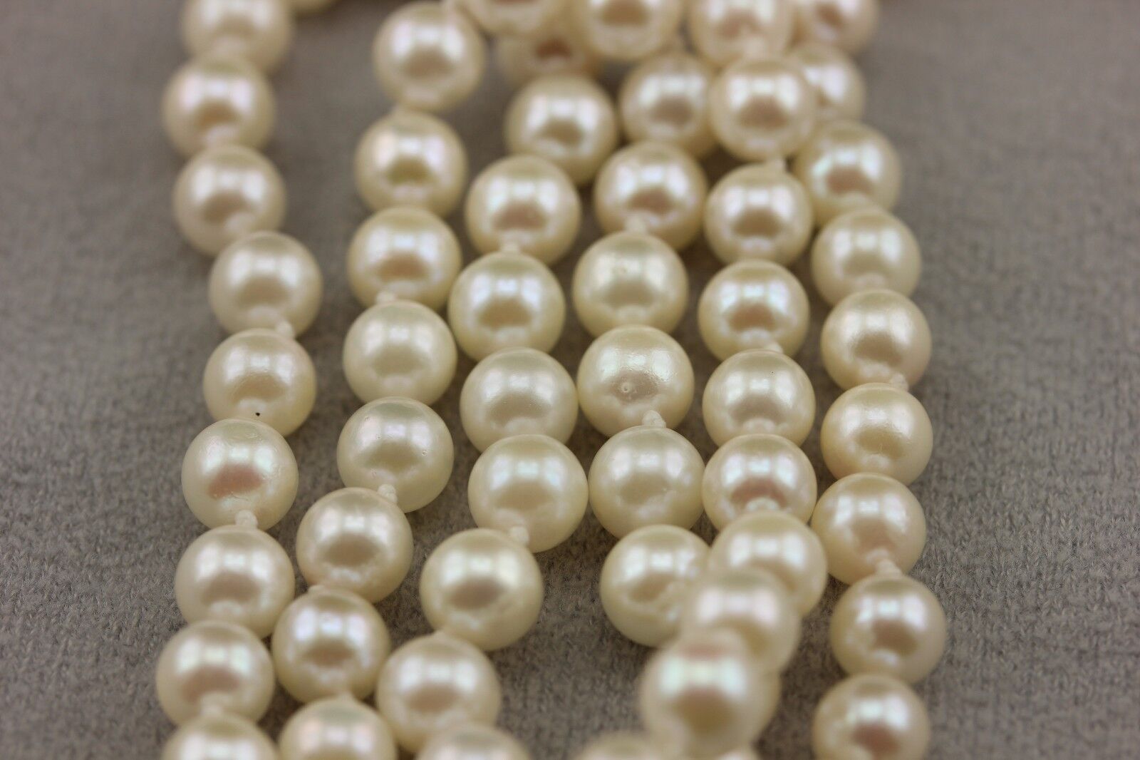 14k yellow gold 18 inch 5.5-6mm Chinese round cultured pearl strand necklace NEW