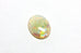 natural Australia white opal 1.13ct oval 9.28x7.38x2.53mm translucent loose new